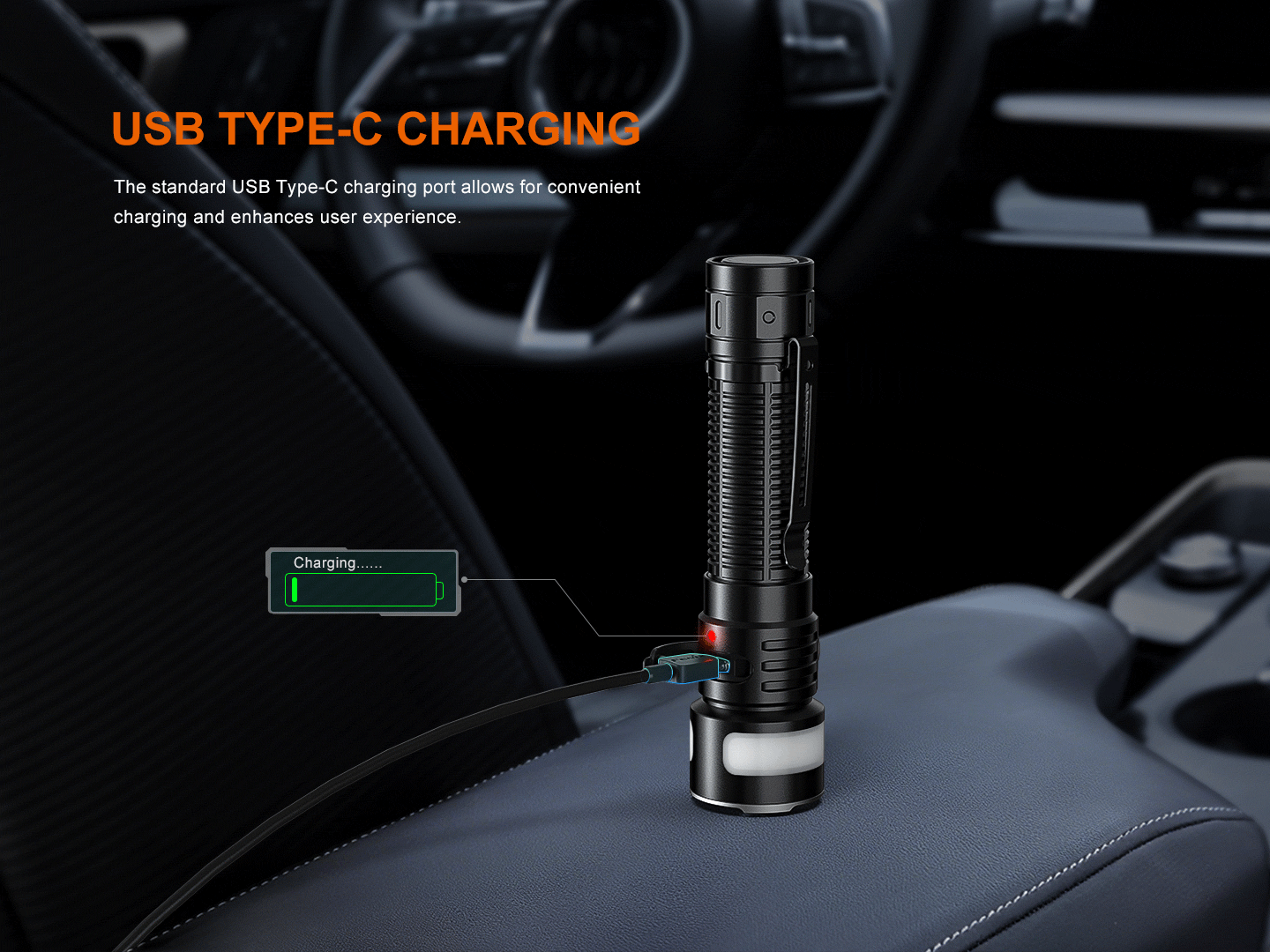 Palmarius Outdoors Fenix LD35R High Performance Multimode Tactical Flashlight EDC Flashlight