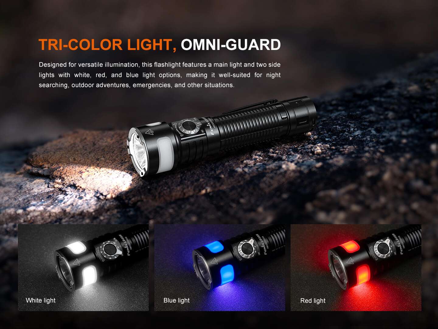 Palmarius Outdoors Fenix LD35R High Performance Multimode Tactical Flashlight EDC Flashlight