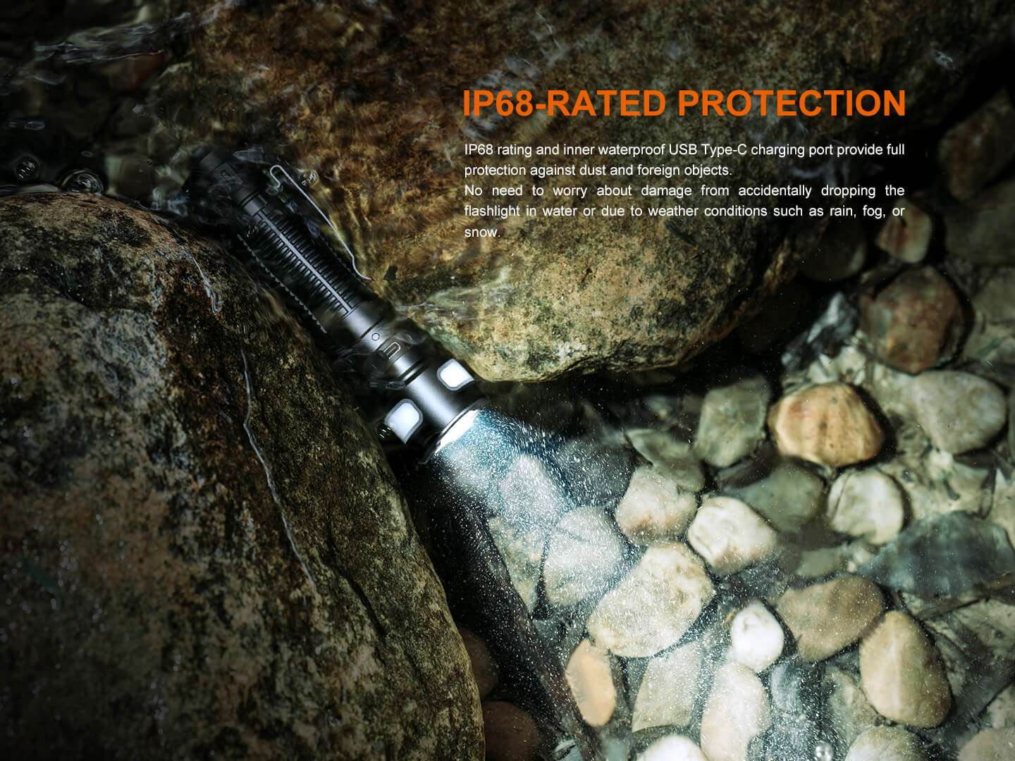 Palmarius Outdoors Fenix LD35R High Performance Multimode Tactical Flashlight EDC Flashlight
