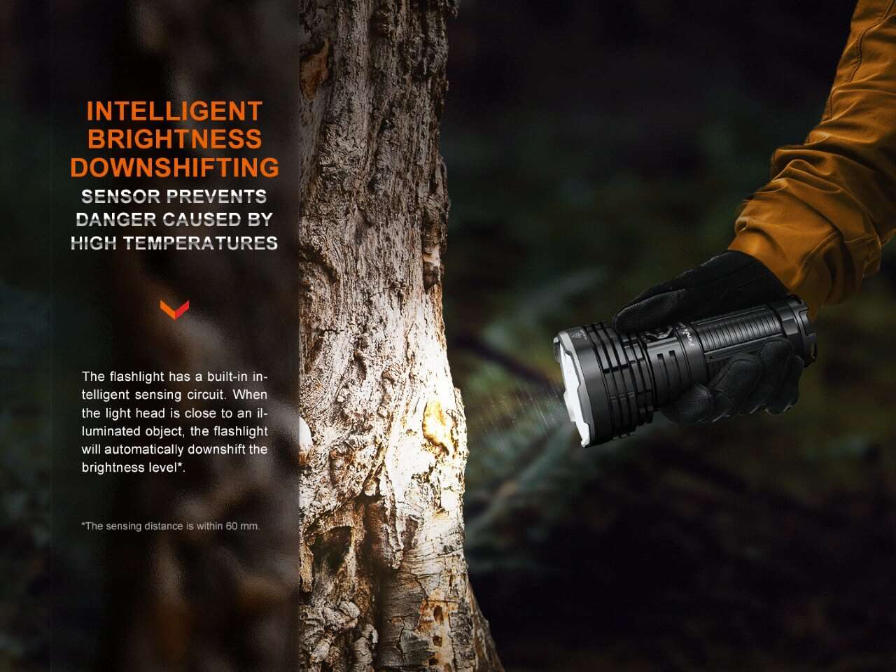 Palmarius Outdoors Fenix LR40R V2.0 Rechargeable LED Searchlight Searchlight