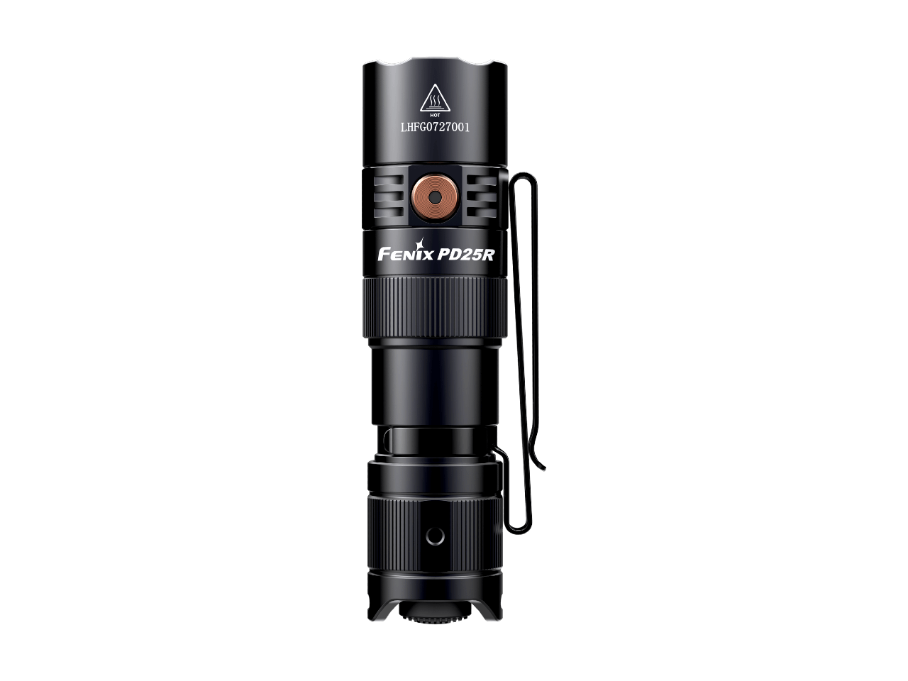 Palmarius Outdoors Fenix PD25R Rechargeable LED Flashlight EDC Flashlight