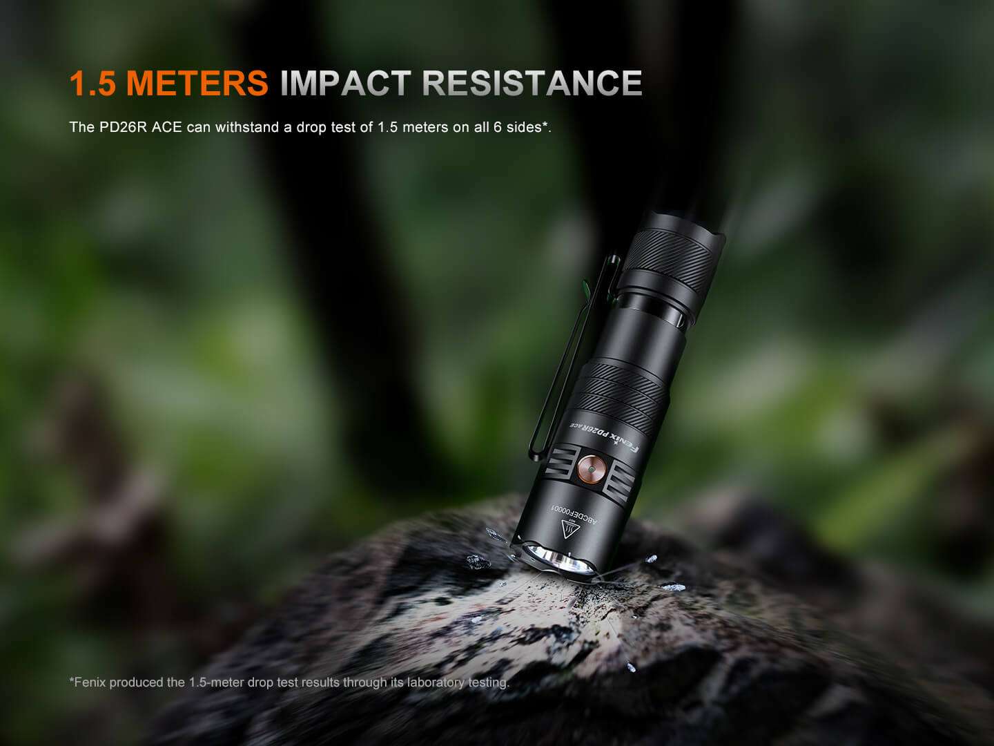 Palmarius Outdoors Fenix PD26R ACE Multi-Mode Compact Tactical Flashlight EDC Flashlight