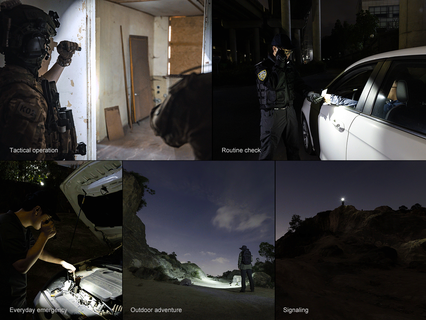 Palmarius Outdoors Fenix PD35R ACE Multi-mode Tactical Flashlight EDC Flashlight