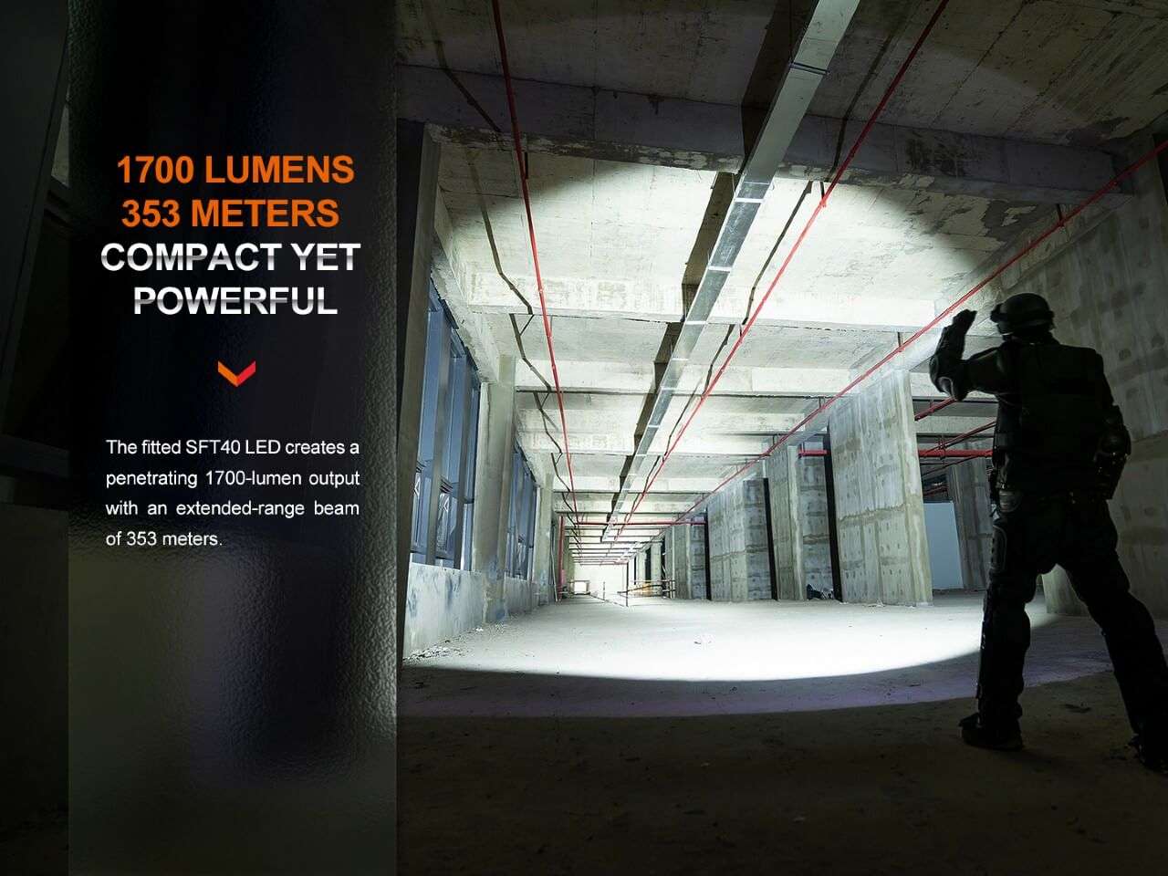 Palmarius Outdoors Fenix PD35R Compact Rechargeable Tactical Flashlight Rechargeable Flashlight