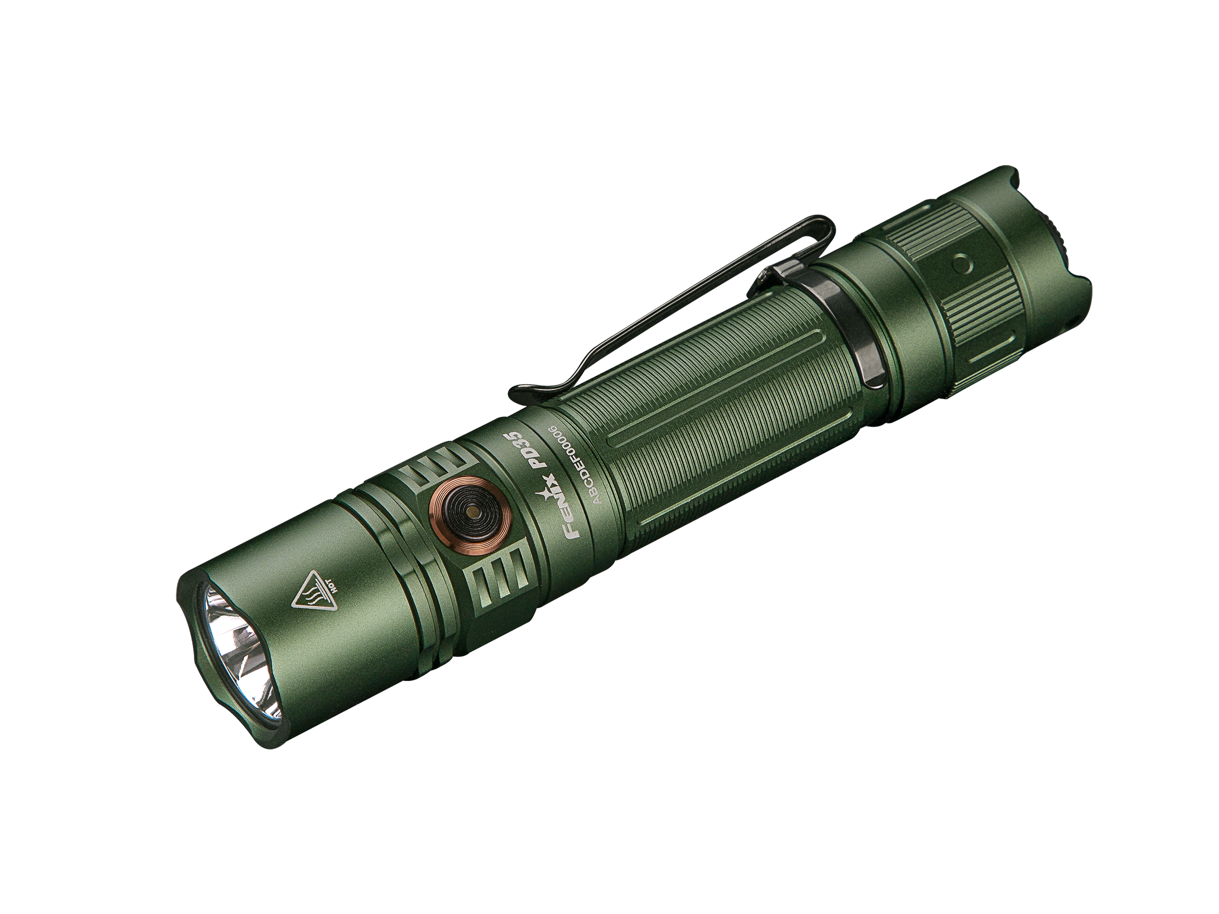 Palmarius Outdoors Fenix PD35 V3.0 Everyday Carry Flashlight - 1700 Lumens Tactical Flashlight