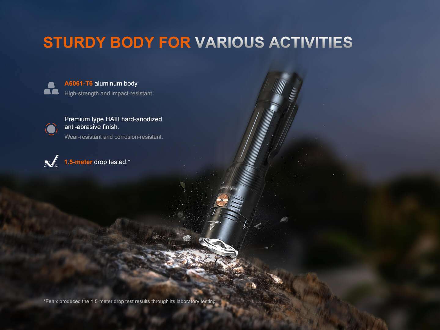 Palmarius Outdoors Fenix PD36R ACE Customizable Multi-Mode Flashlight Tactical Flashlight