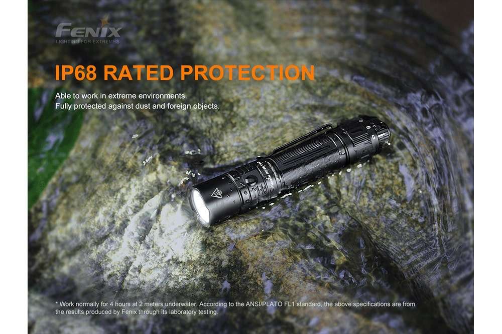Palmarius Outdoors Fenix PD36 TAC Tactical Flashlight - 3000 Lumens Tactical Flashlight