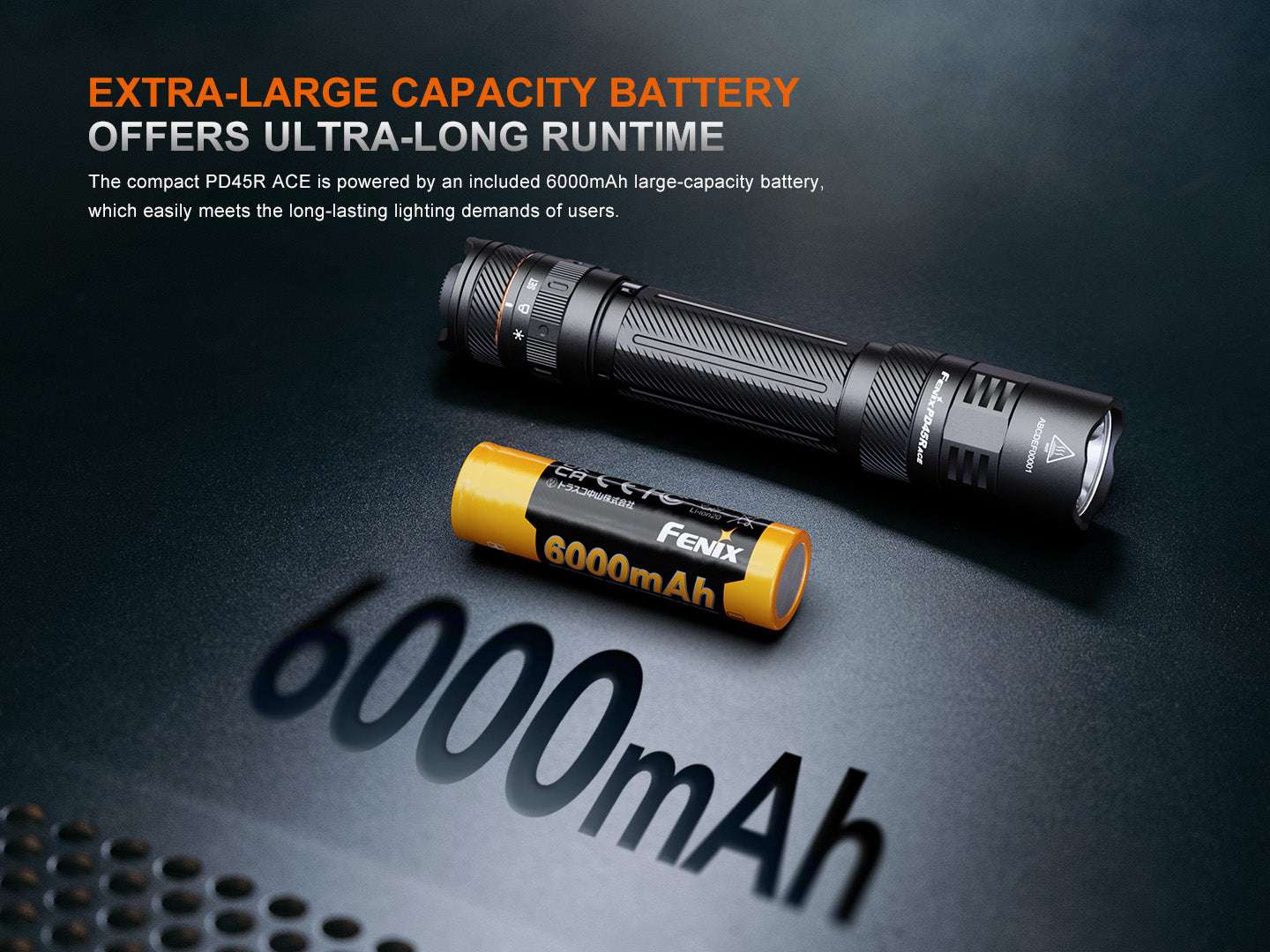 Palmarius Outdoors Fenix PD45R ACE Multi-Mode Tactical Flashlight Tactical Flashlight