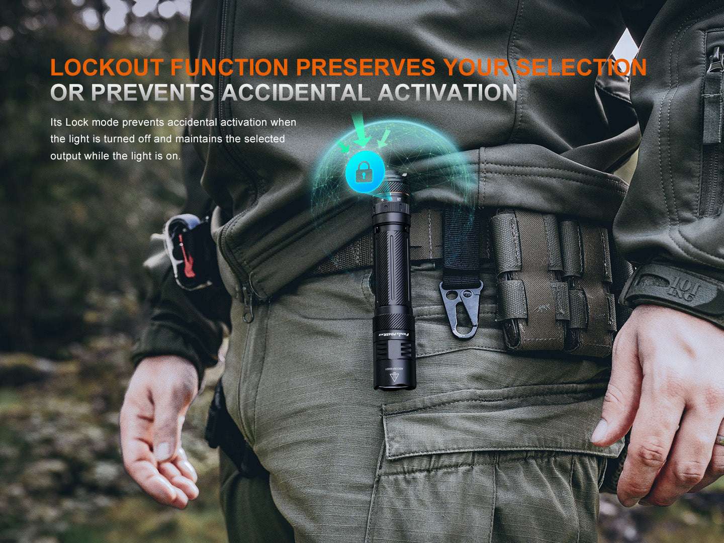 Palmarius Outdoors Fenix PD45R ACE Multi-Mode Tactical Flashlight Tactical Flashlight