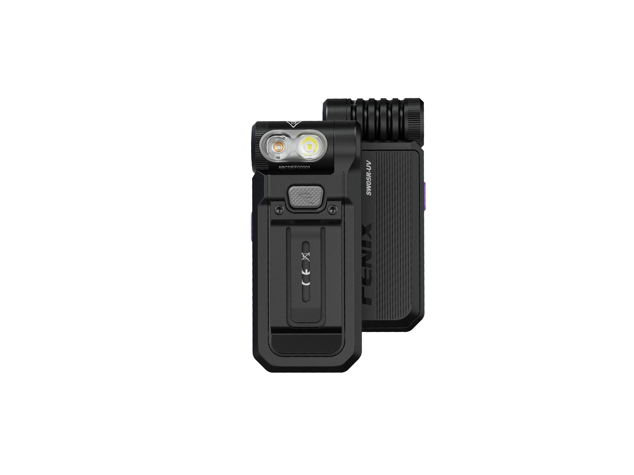 Palmarius Outdoors Fenix SW05R Multipurpose Clip-On Light with Red or UV Output EDC Flashlight