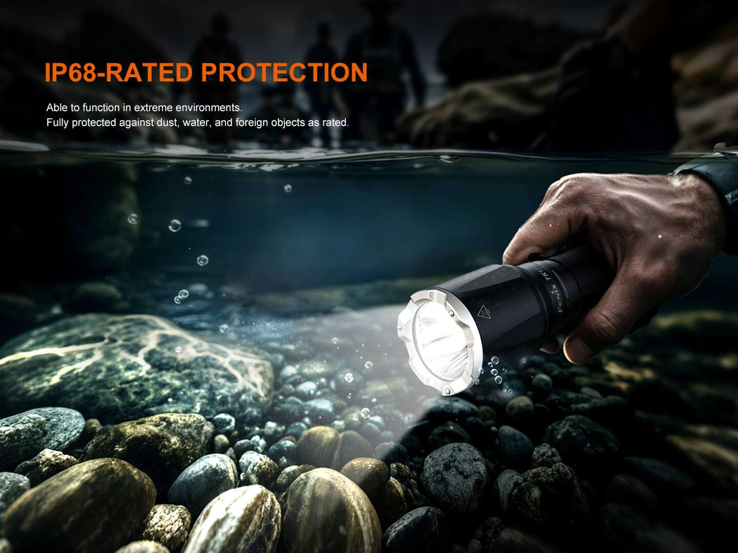 Palmarius Outdoors Fenix TK17 Dual Switch Tactical Flashlight Tactical Flashlight