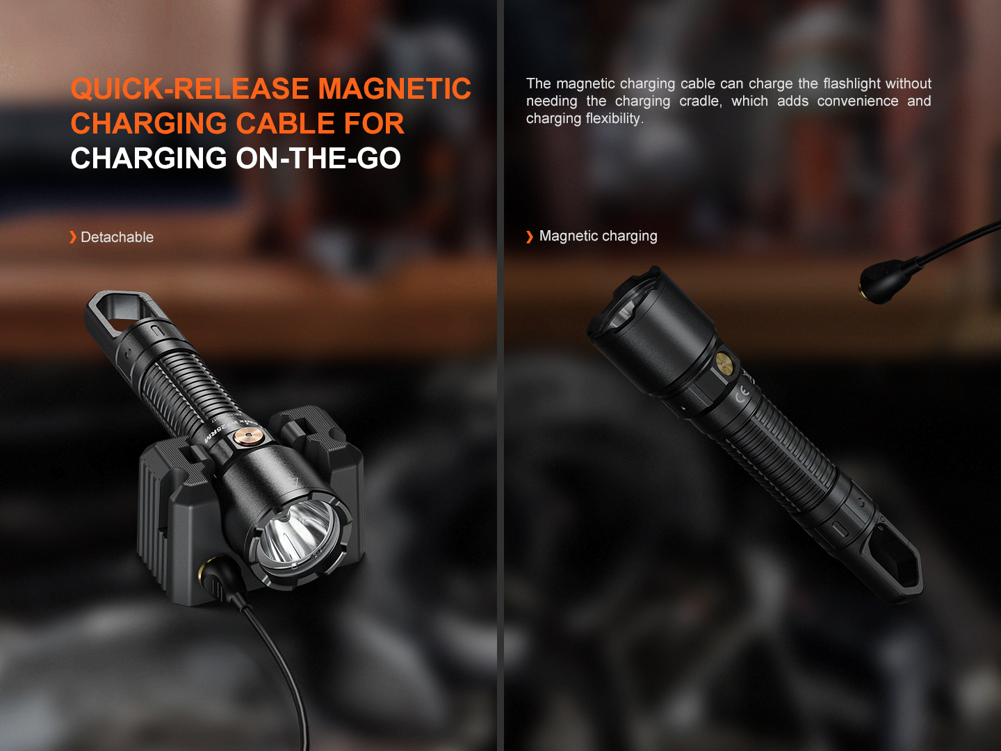 Palmarius Outdoors Fenix WF25RM Multifunctional Cradle Charging Duty Light Work Flashlight
