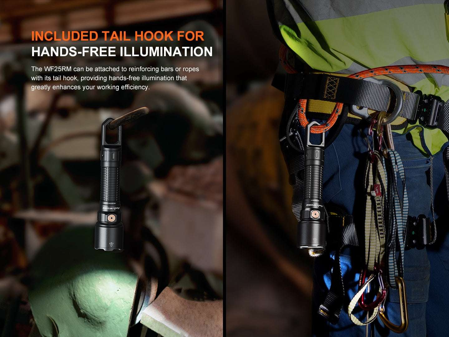 Palmarius Outdoors Fenix WF25RM Multifunctional Cradle Charging Duty Light Work Flashlight
