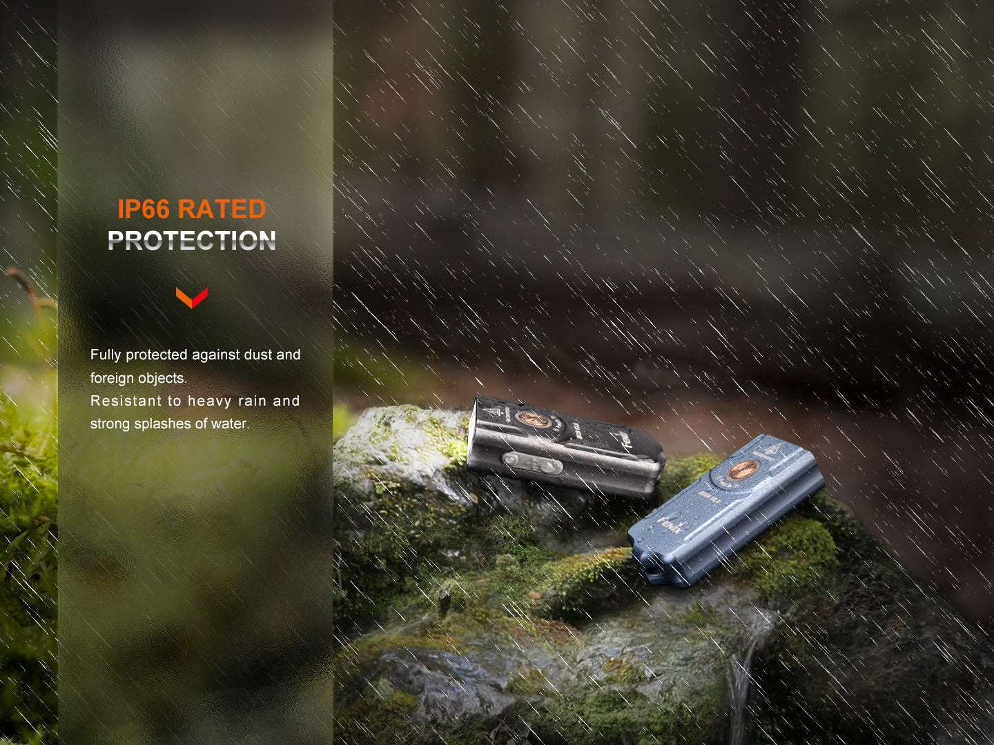 Palmarius Outdoors Fenix E03R V2 Keychain Flashlight Keychain Flashlight