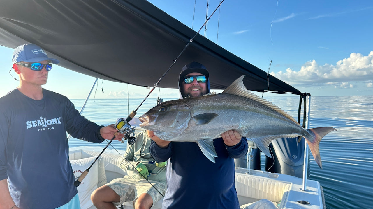 WAKIZASHI "Short Sword" Titanium Guide Solid Toray Carbon Fiber SPJ Rods