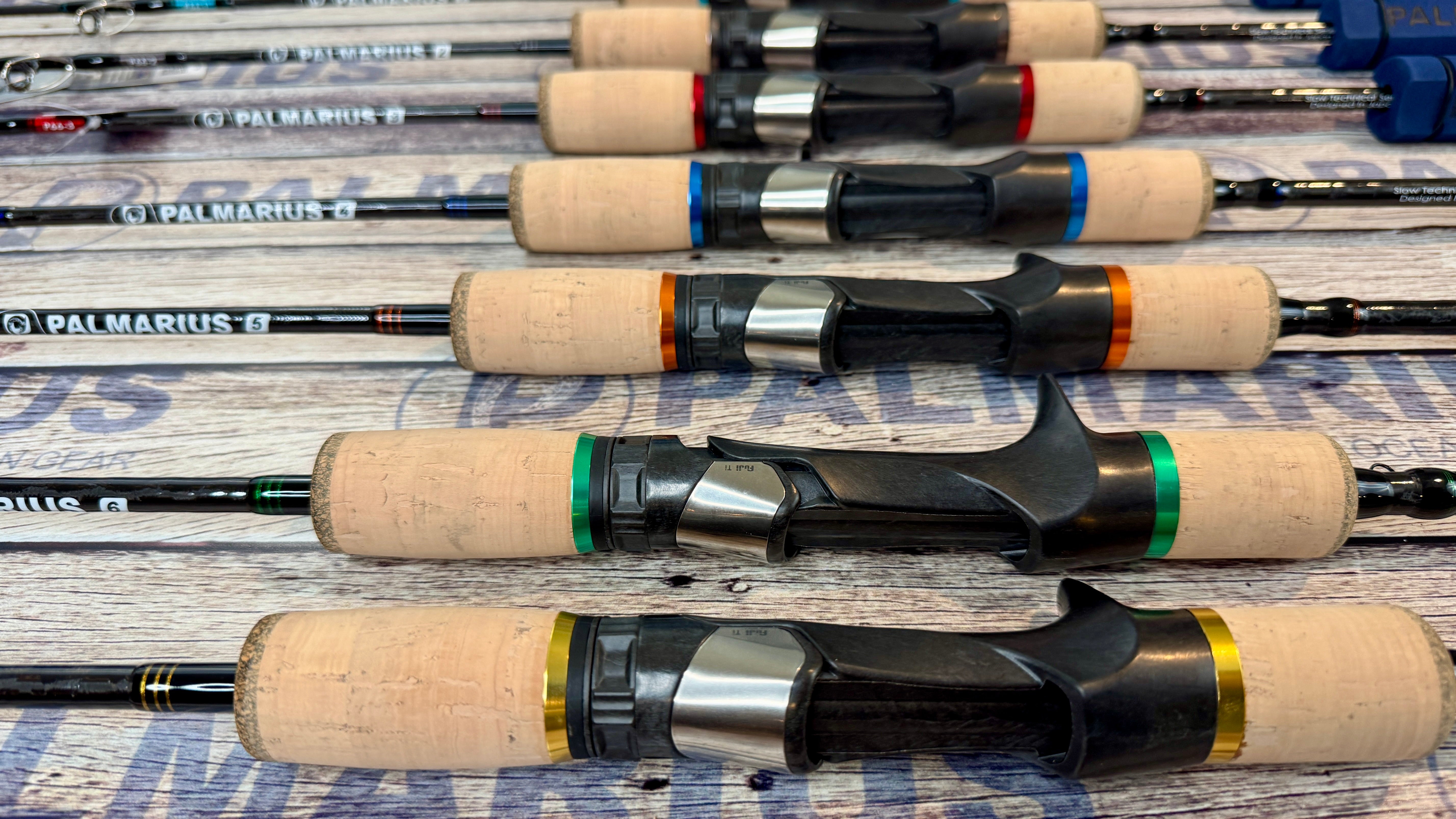 Palmarius 2026 P+SIC CORK Gen II Slow Pitch Jigging Rods