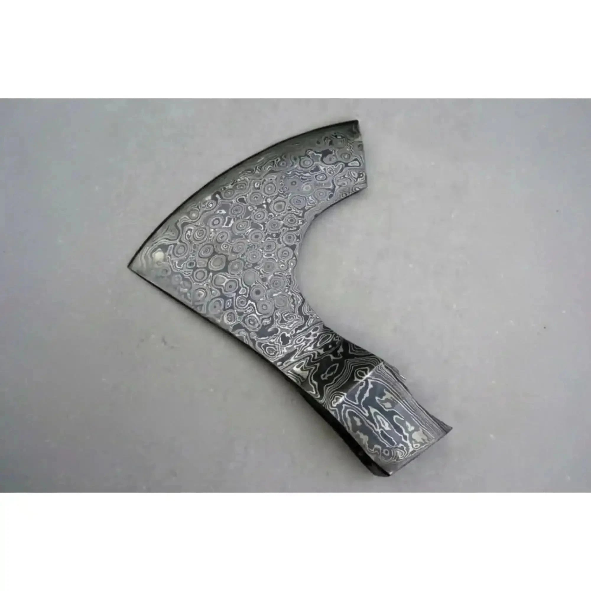 Palmarius Outdoors Duskpetal Damascus Beard Axe 6" Handmade Compact Bearded Head Blank Axe head Blank