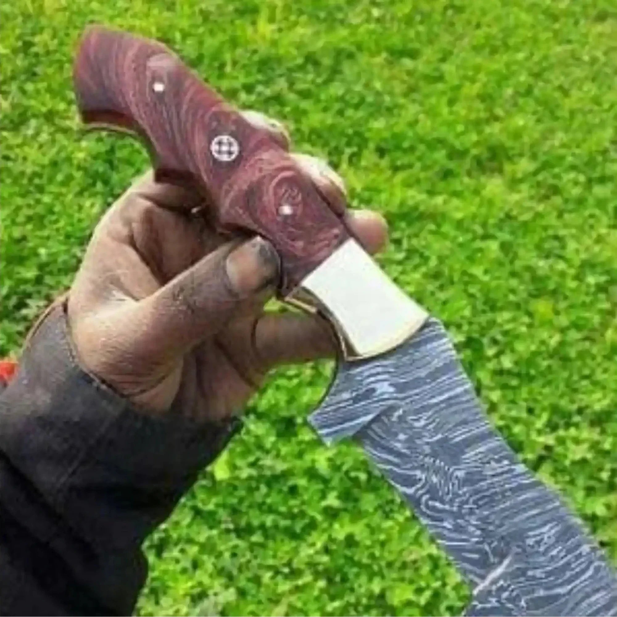 Palmarius Outdoors Custom Handmade Damascus Steel Tracker Knife / Hunting Knife DK-0129 Handmade Tracker Knives