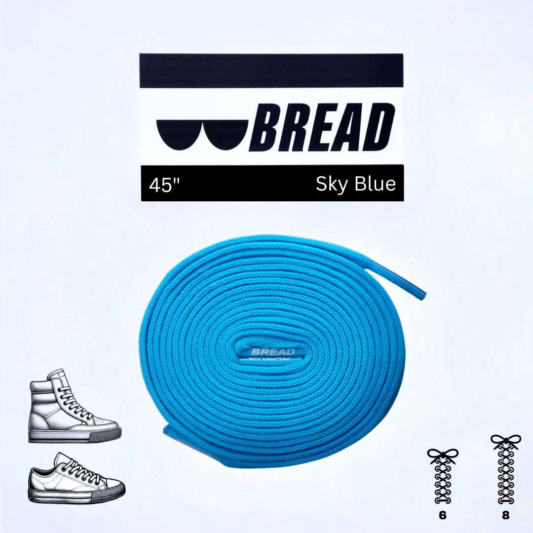 Palmarius Outdoors Sky Blue Elastic Shoelace