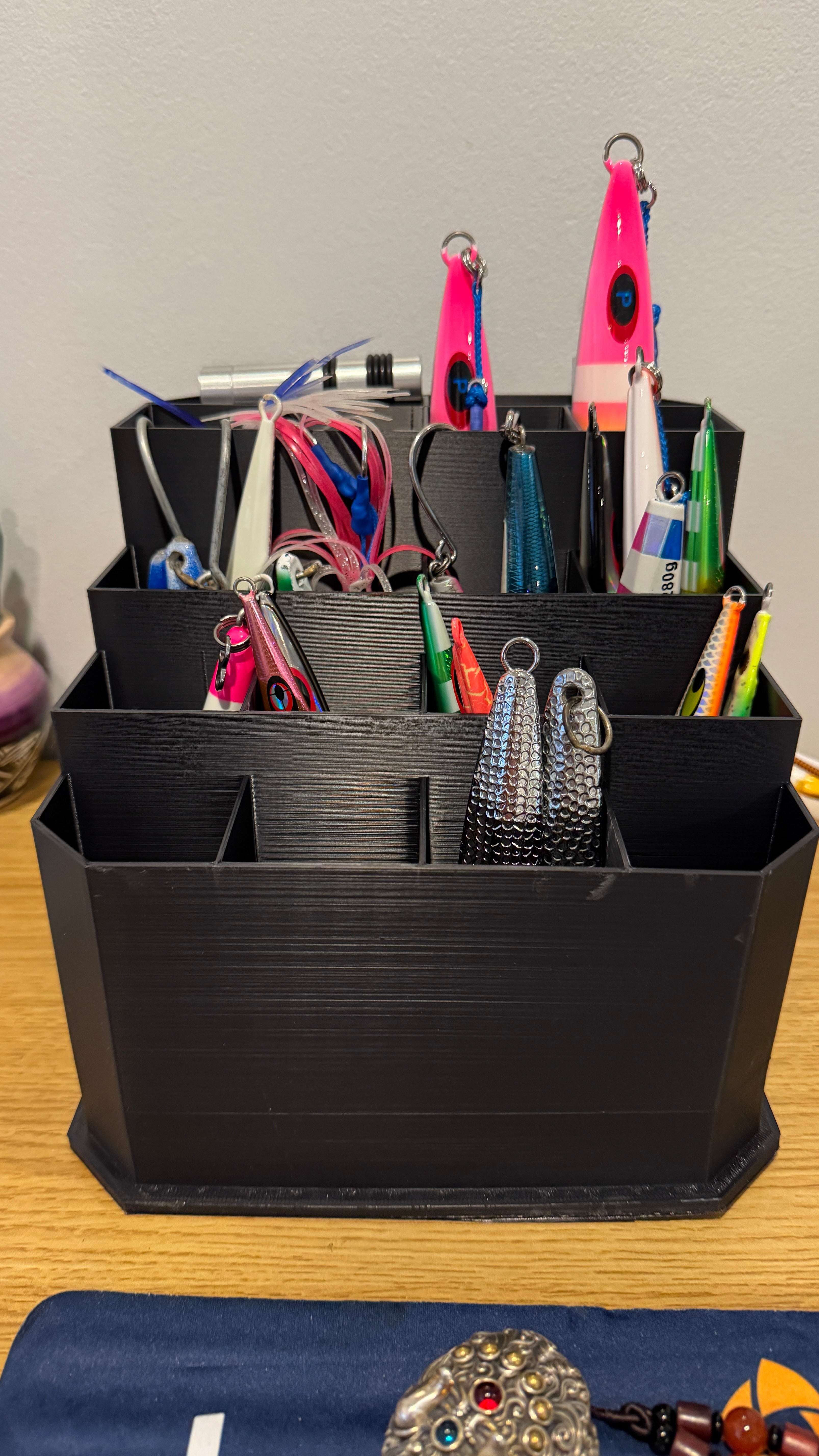 Palmarius Outdoors (Copy) JigVault™ Round Yeti friendly Jig Stacker Skeleton only Fishing Accessories