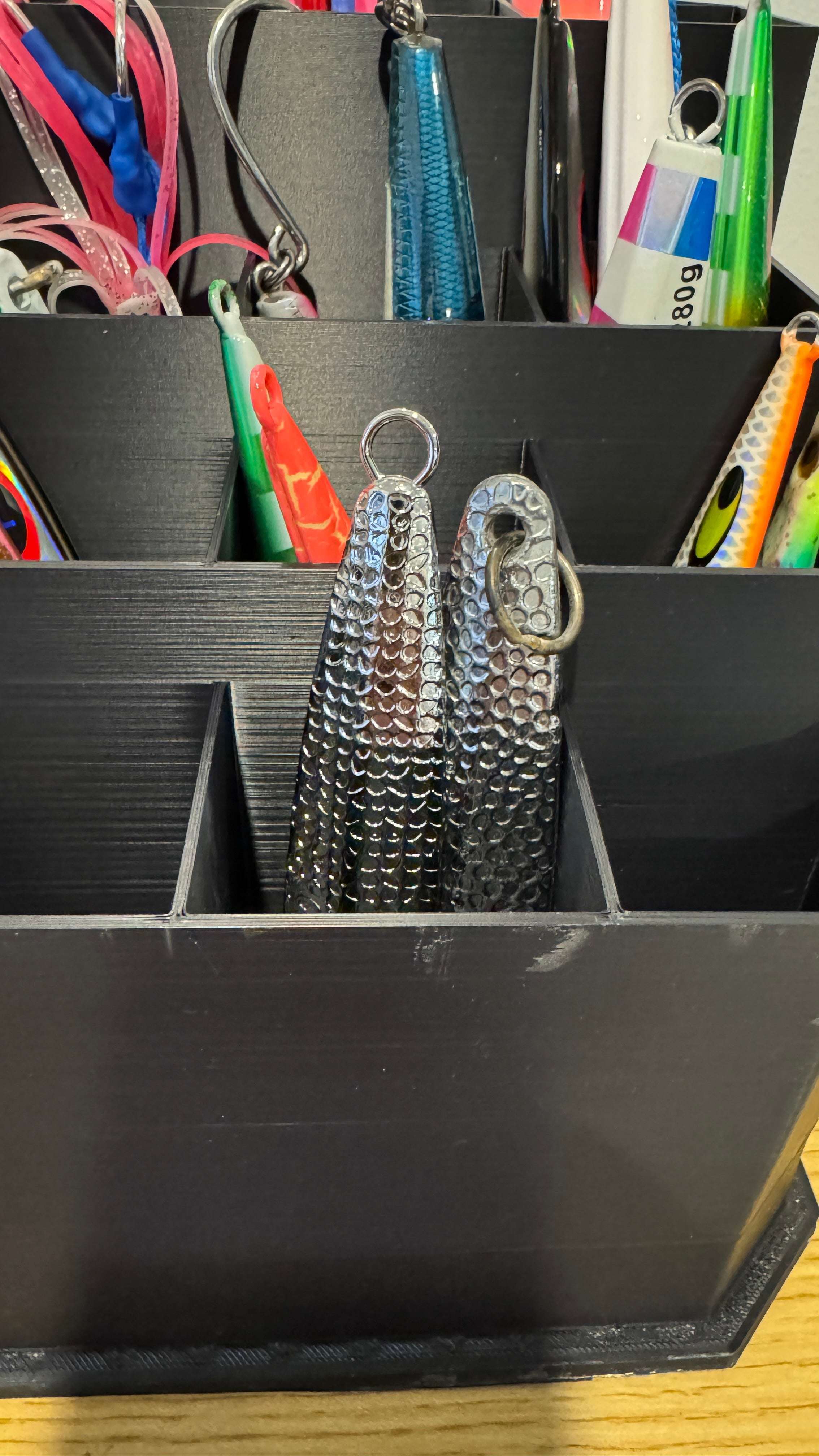 Palmarius Outdoors (Copy) JigVault™ Round Yeti friendly Jig Stacker Skeleton only Fishing Accessories