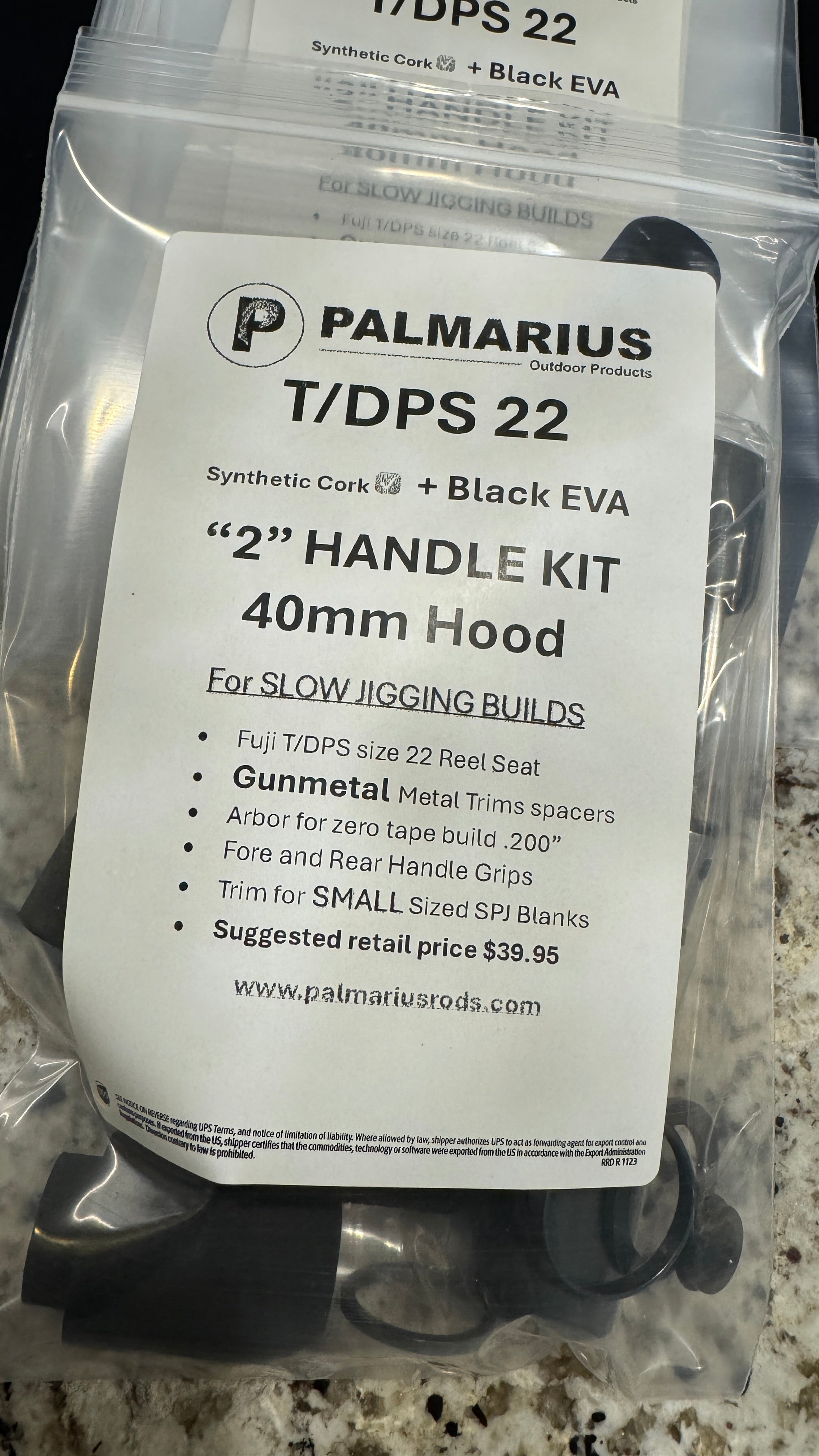 DIY Synthetic Cork Black EVA T/DPS 22 Trigger Slow Pitch Kit