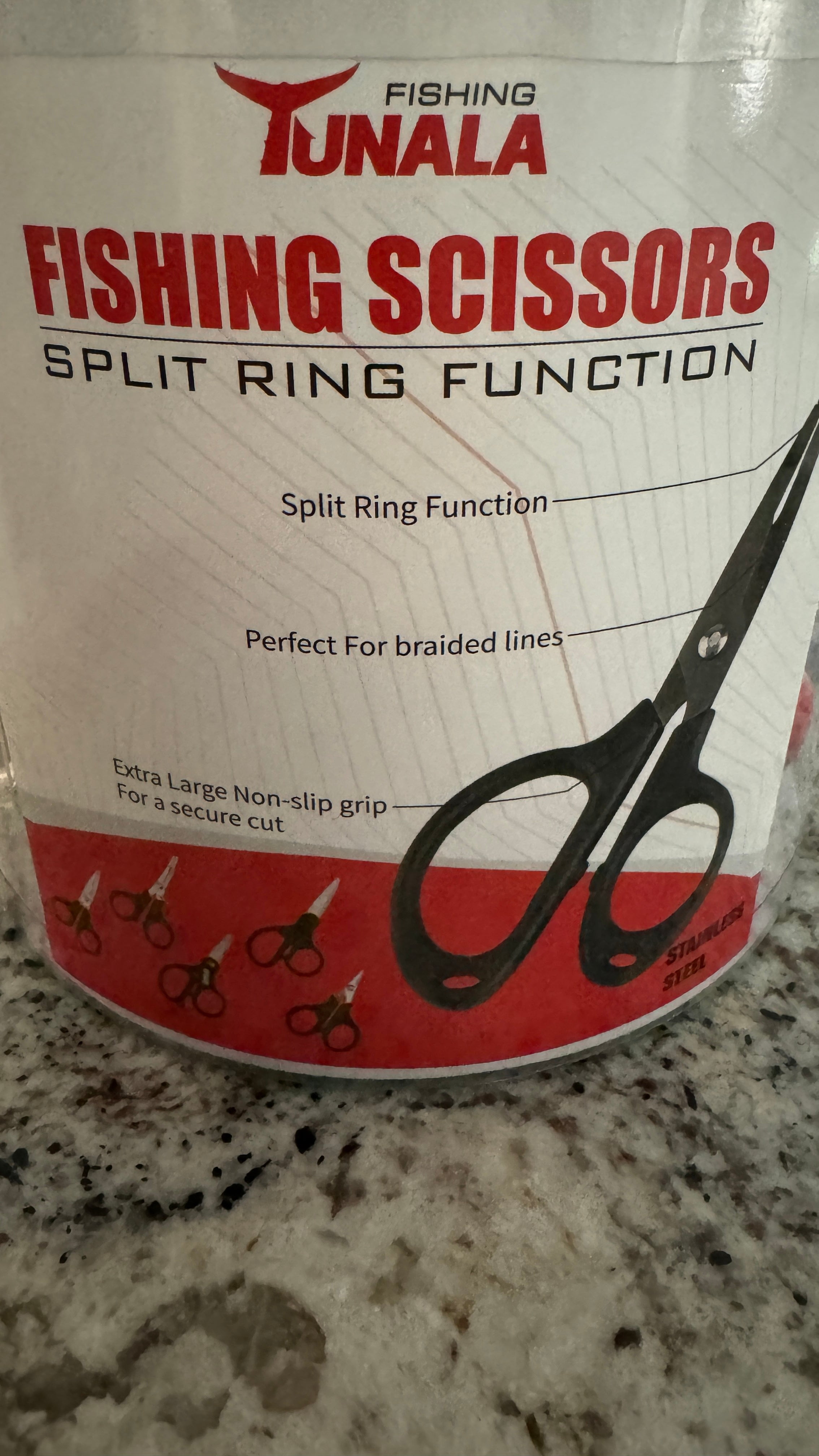 Palmarius Fishing Scissor + Split Ring | Palmarius Outdoor Products