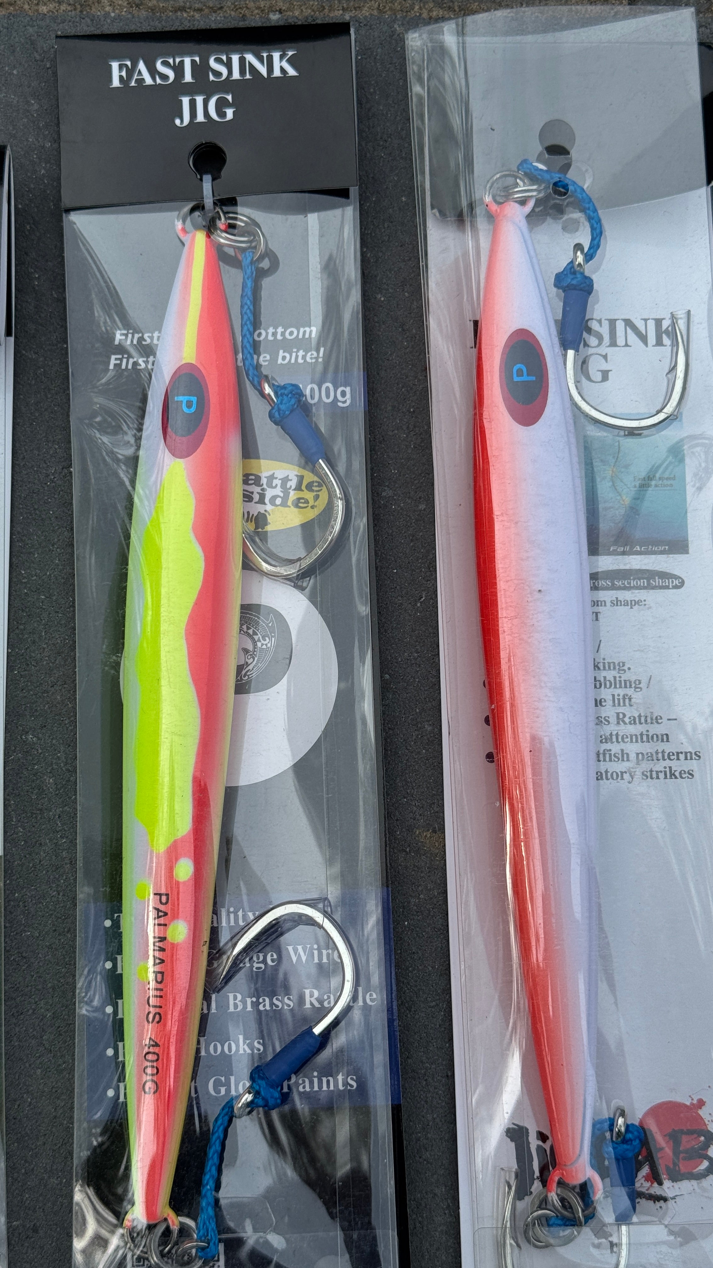 Fast Sink Slow Pitch Jigs