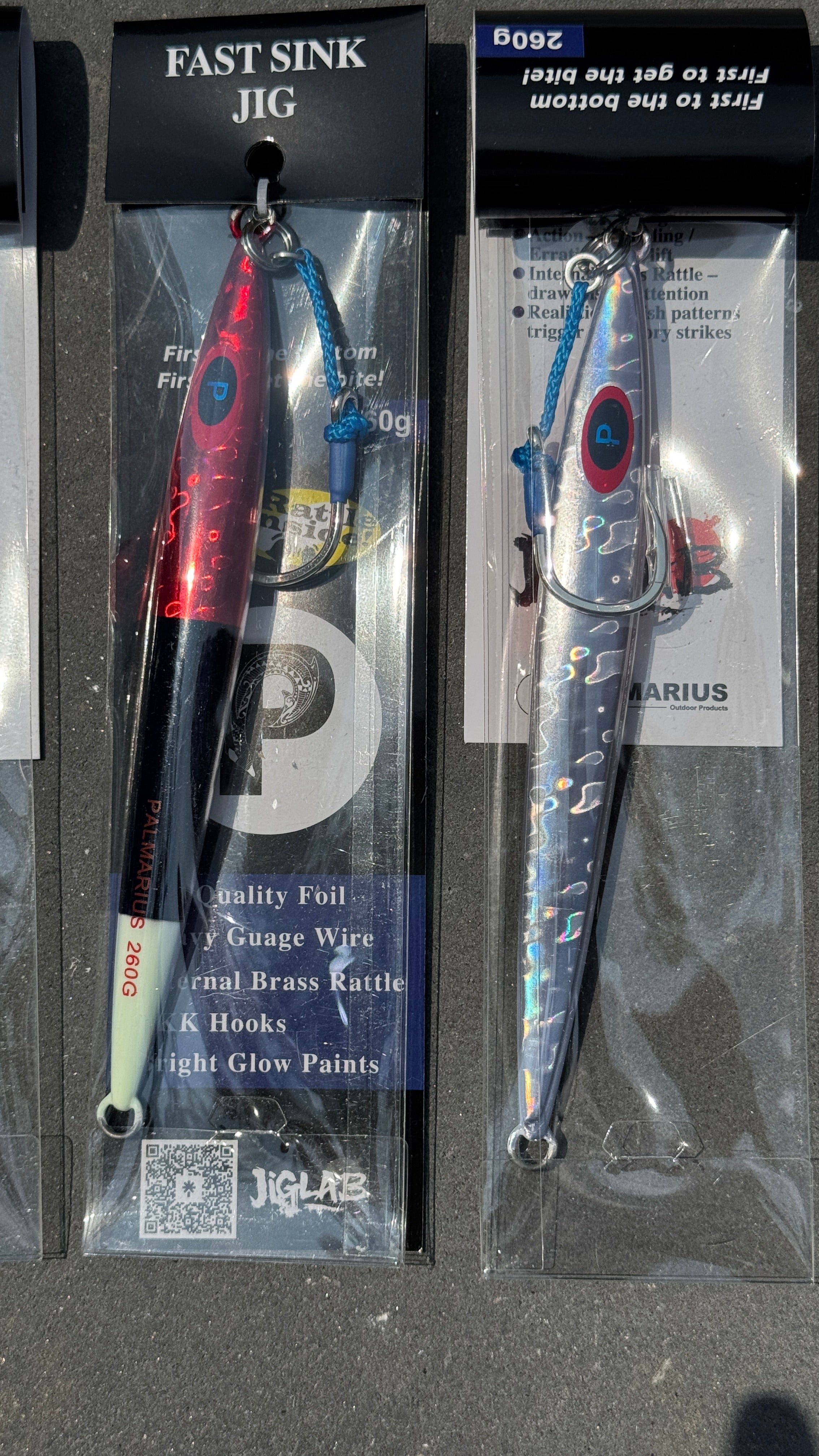 Fast Sink Slow Pitch Jigs