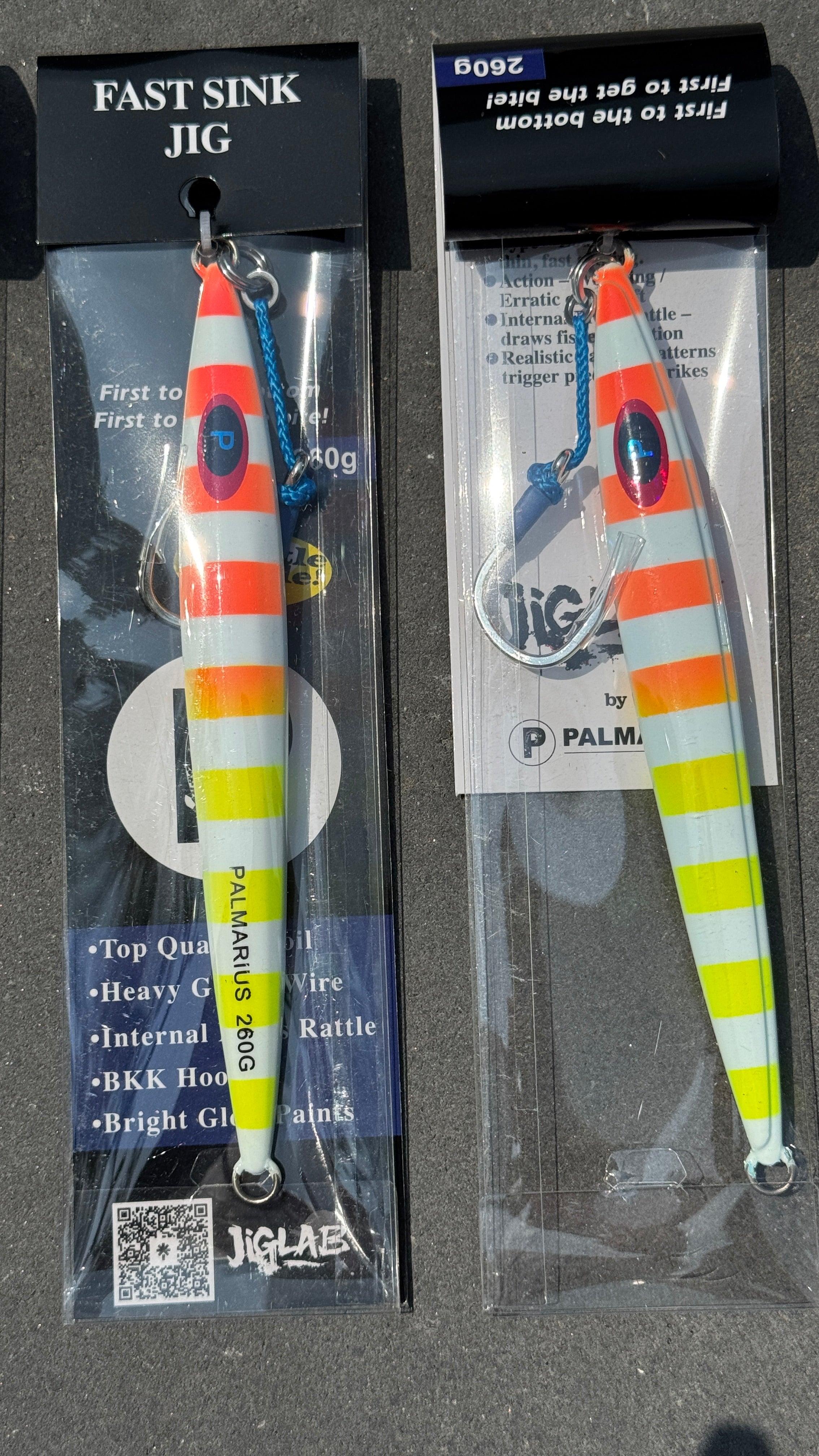 Fast Sink Slow Pitch Jigs
