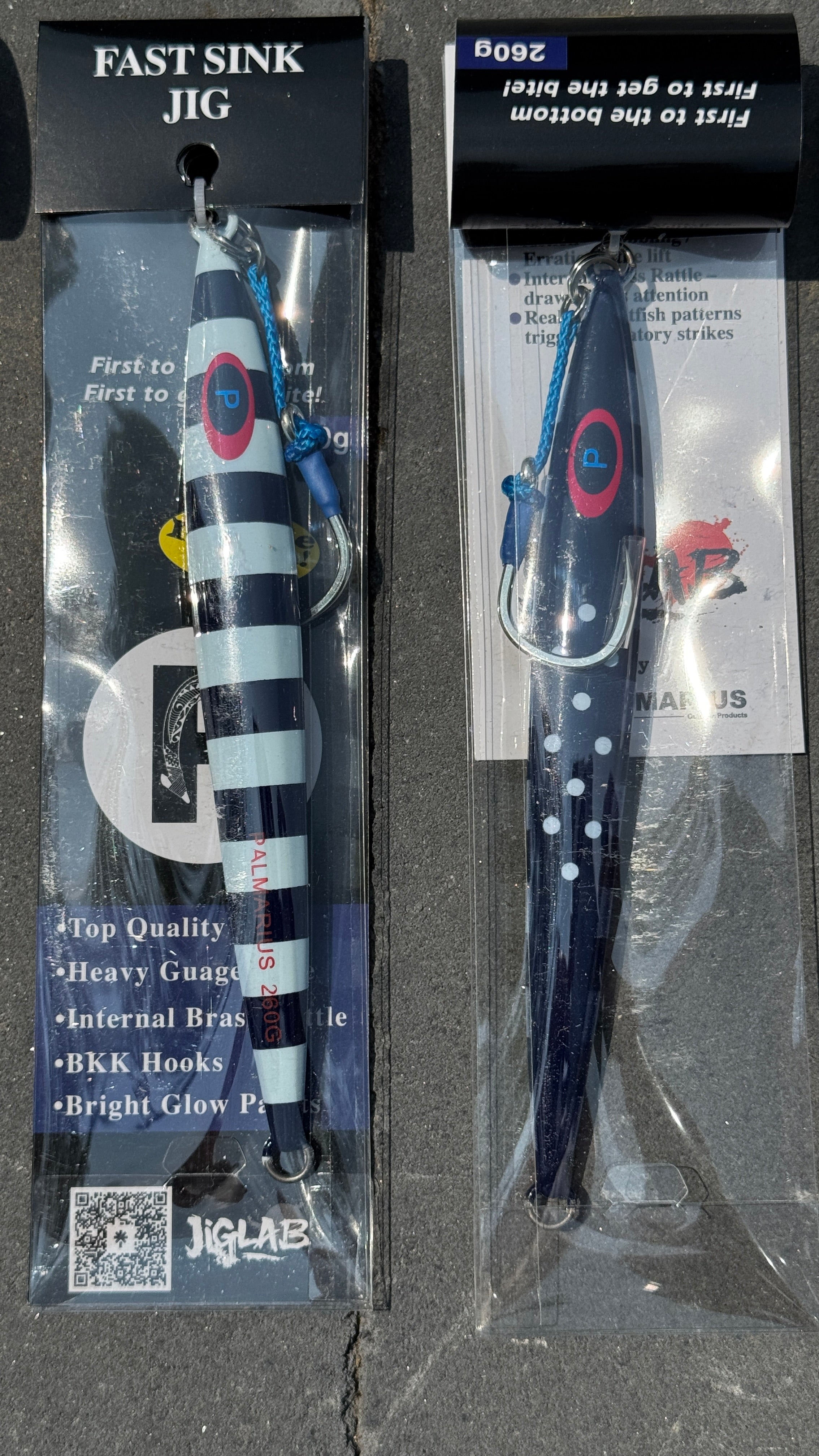 Fast Sink Slow Pitch Jigs