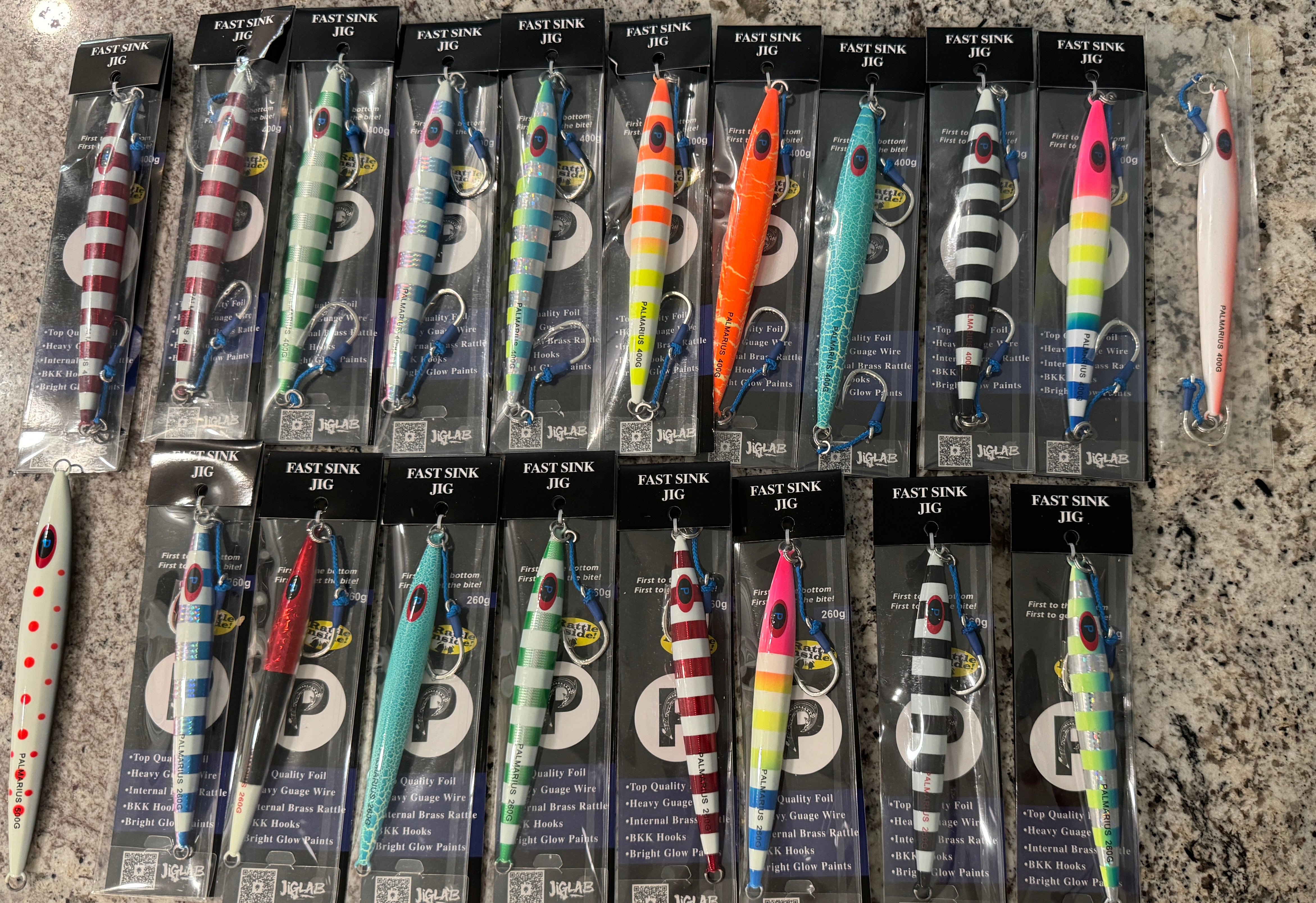 Fast Sink Slow Pitch Jigs