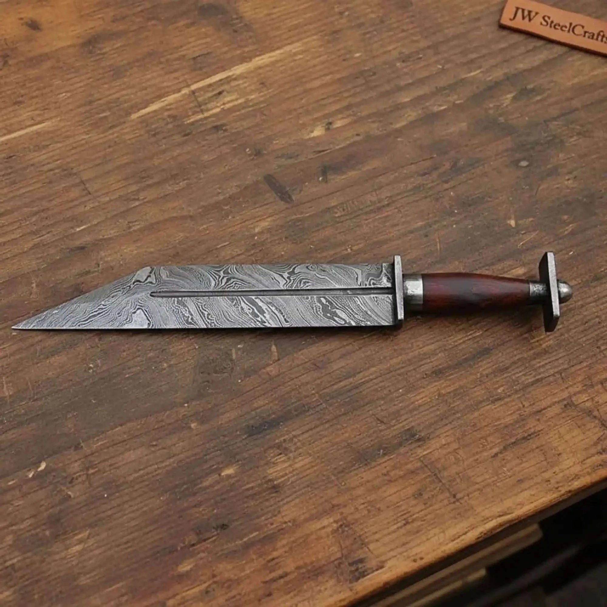 Palmarius Outdoors Viking Bearded Axe and Seax Knife Set | Bushcraft Wood Cutting