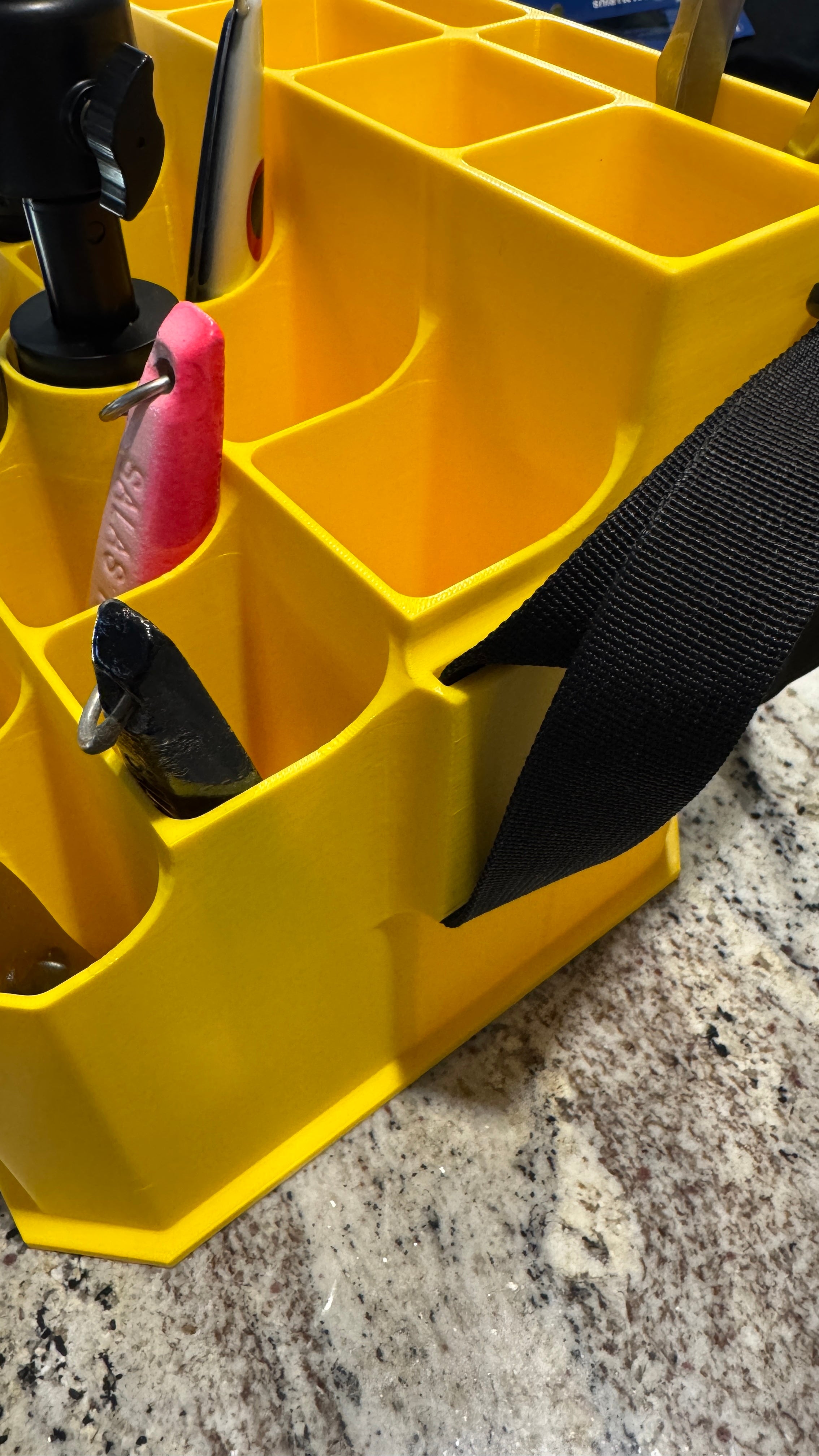 JigVault™ Square Jig Bucket Skeleton with Carry Strap