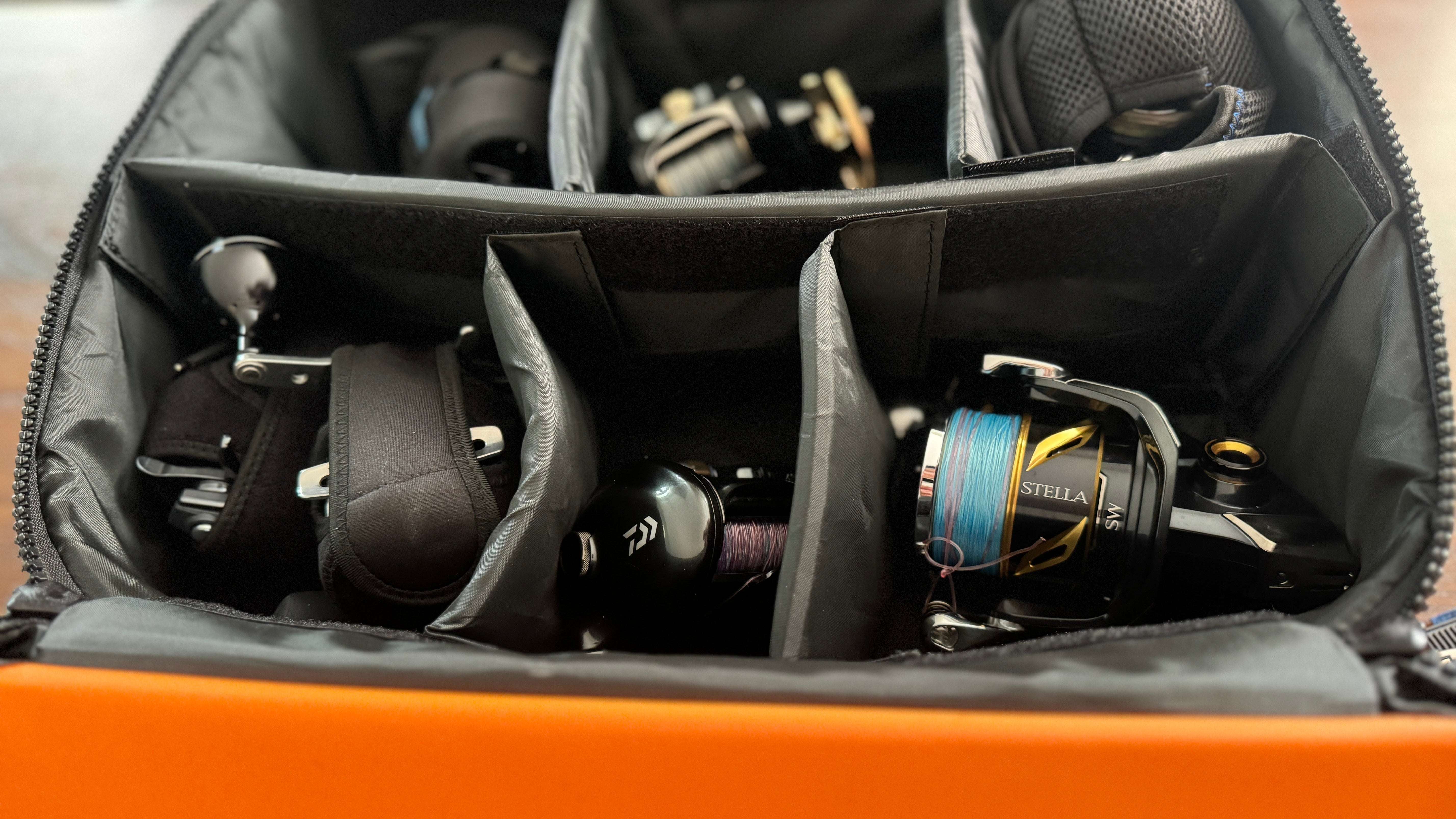 Palmarius Outdoors New! 2026 Reel Case XL Bundle w 6 reel covers Fishing Tackle