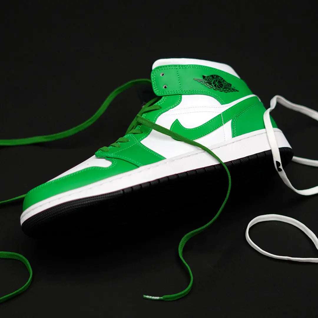 Palmarius Outdoors Lucky Green Elastic Shoelace
