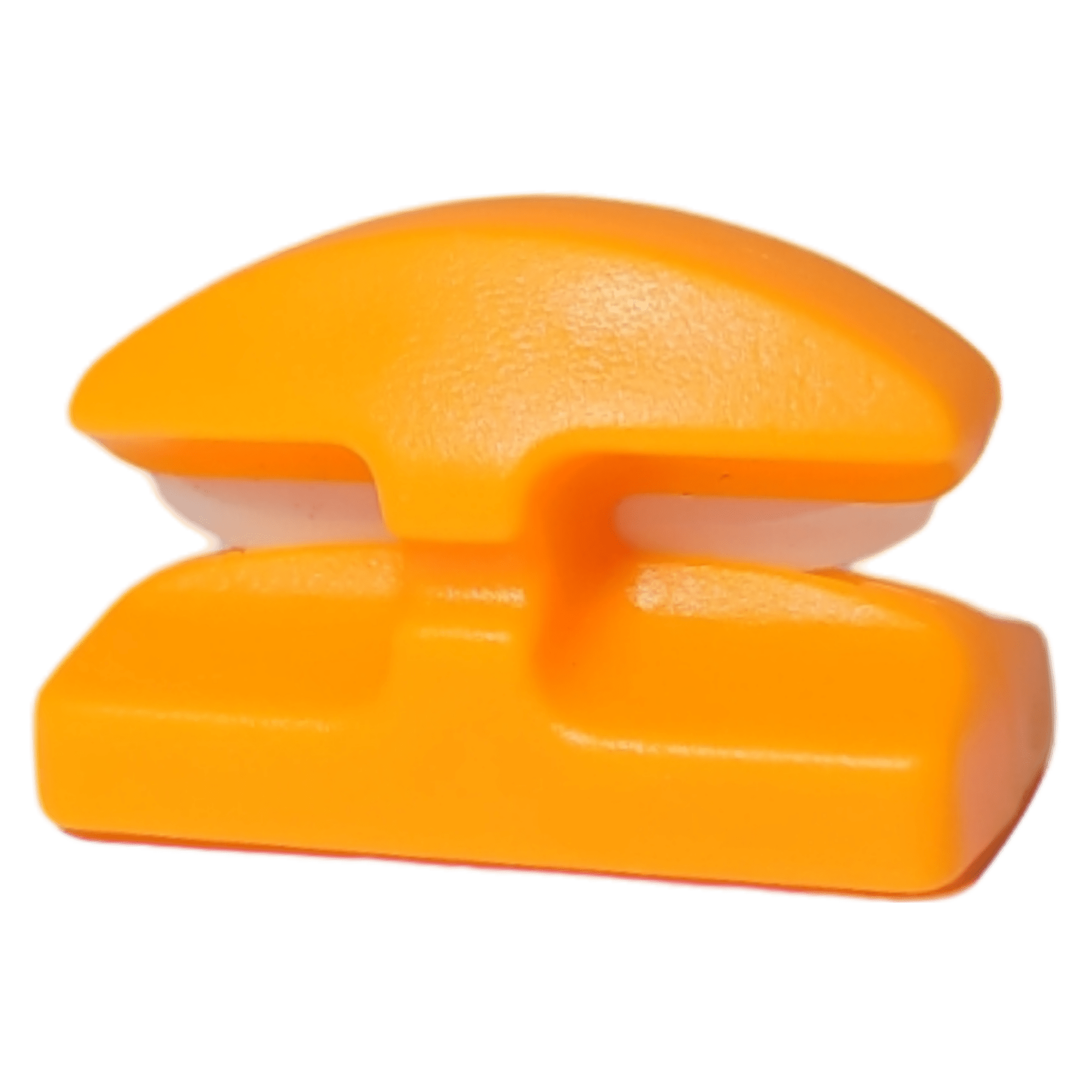 Palmarius Outdoors Line Cutterz Ceramic Blade Peel & Stick Flat Mount - Blaze Orange Flat Mount