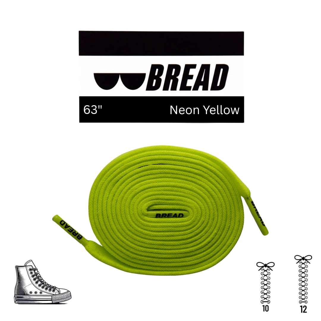 Palmarius Outdoors Neon Yellow Elastic Shoelace