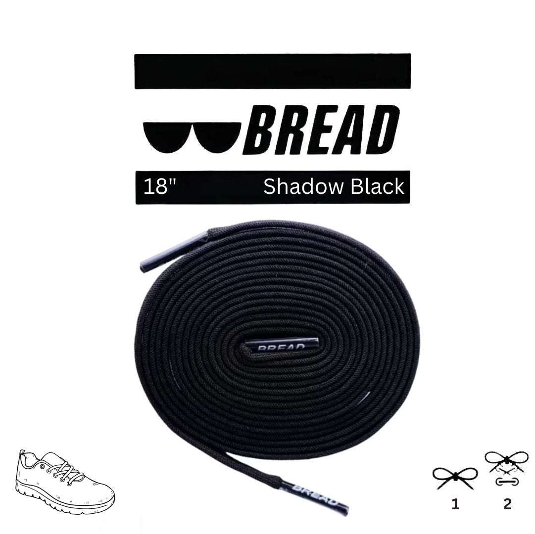 Palmarius Outdoors Shadow Black Elastic Shoelace
