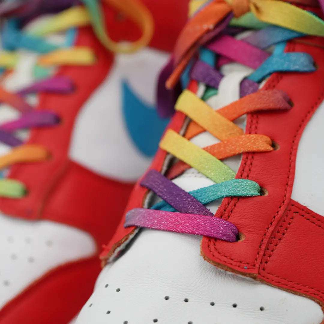 Palmarius Outdoors Prime Rainbow Elastic Shoelace