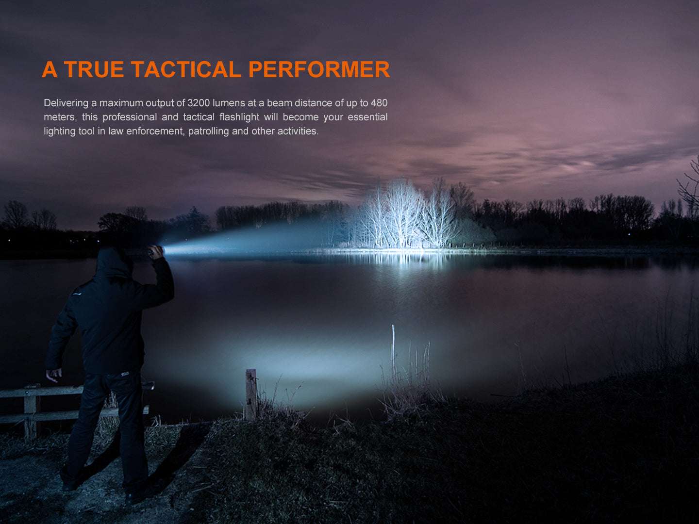 Palmarius Outdoors Fenix TK22R Rechargeable Tactical & Duty Flashlight Tactical Flashlight