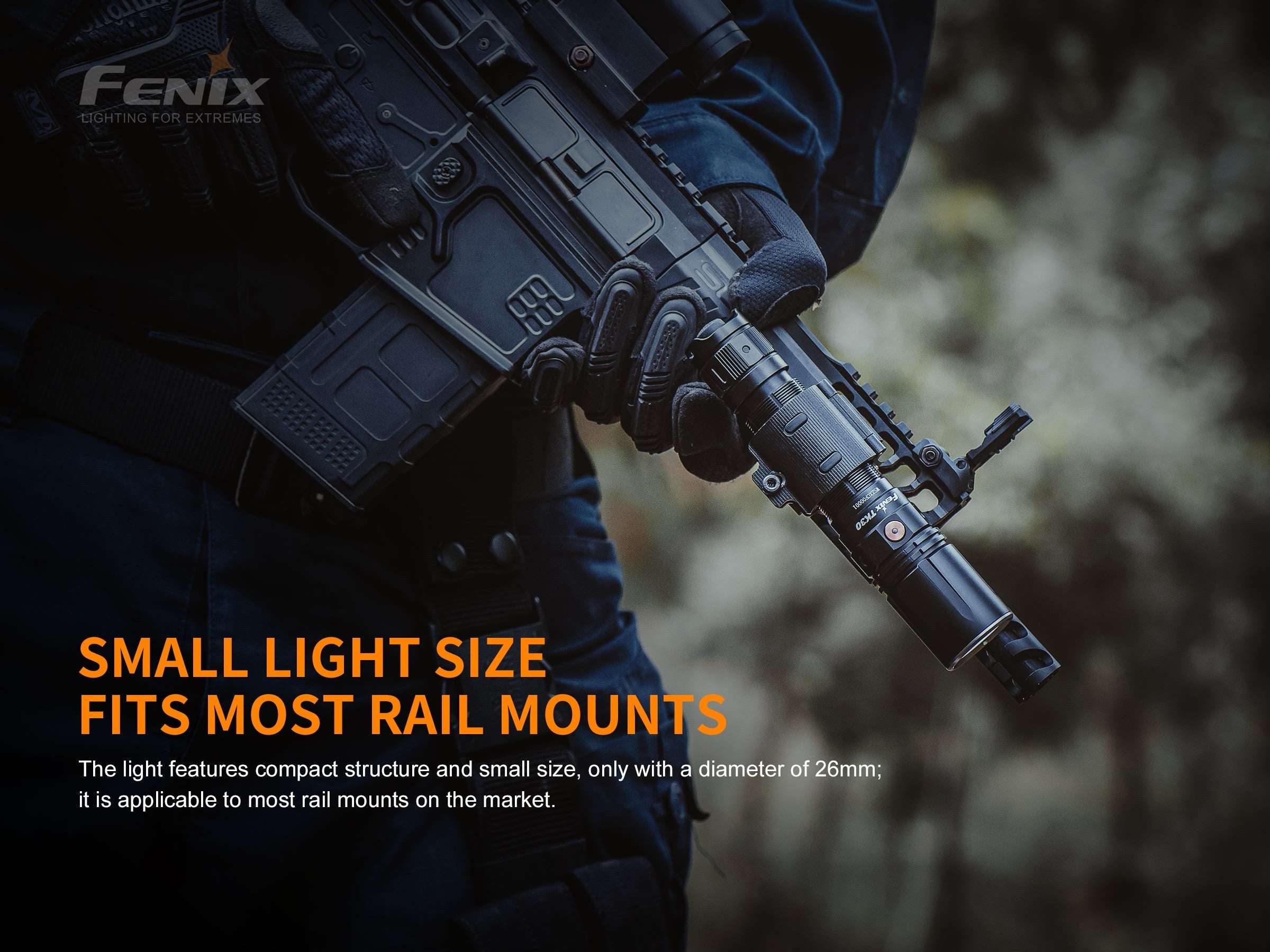 Palmarius Outdoors Fenix TK30 White Laser LED Flashlight Tactical Flashlight