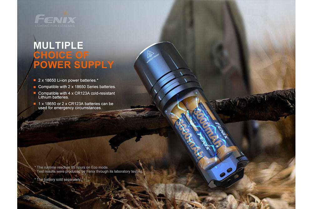 Palmarius Outdoors Fenix TK35UE V2.0 Flashlight - 5000 Lumens Tactical Flashlight