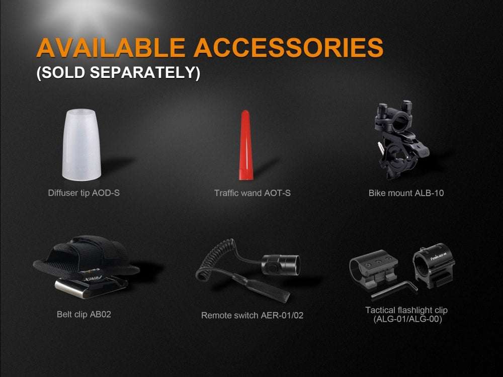 Palmarius Outdoors Fenix UC35 V2.0 LED Rechargeable EDC Flashlight Rechargeable Flashlight
