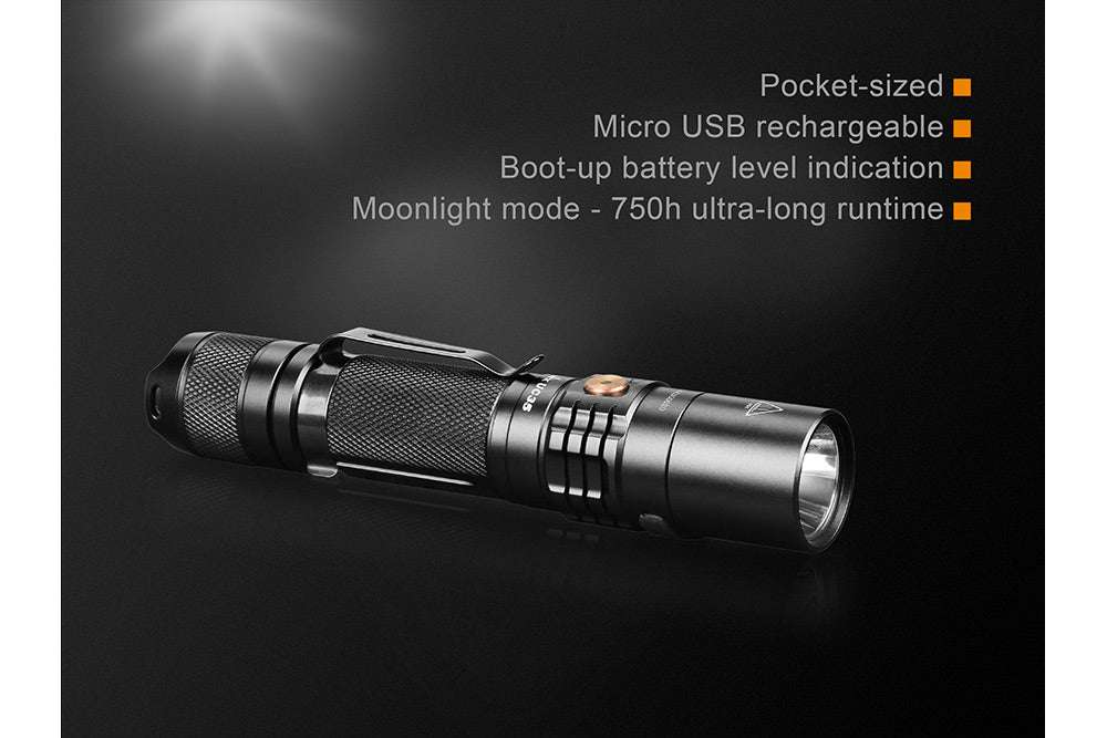 Palmarius Outdoors Fenix UC35 V2.0 LED Rechargeable EDC Flashlight Rechargeable Flashlight