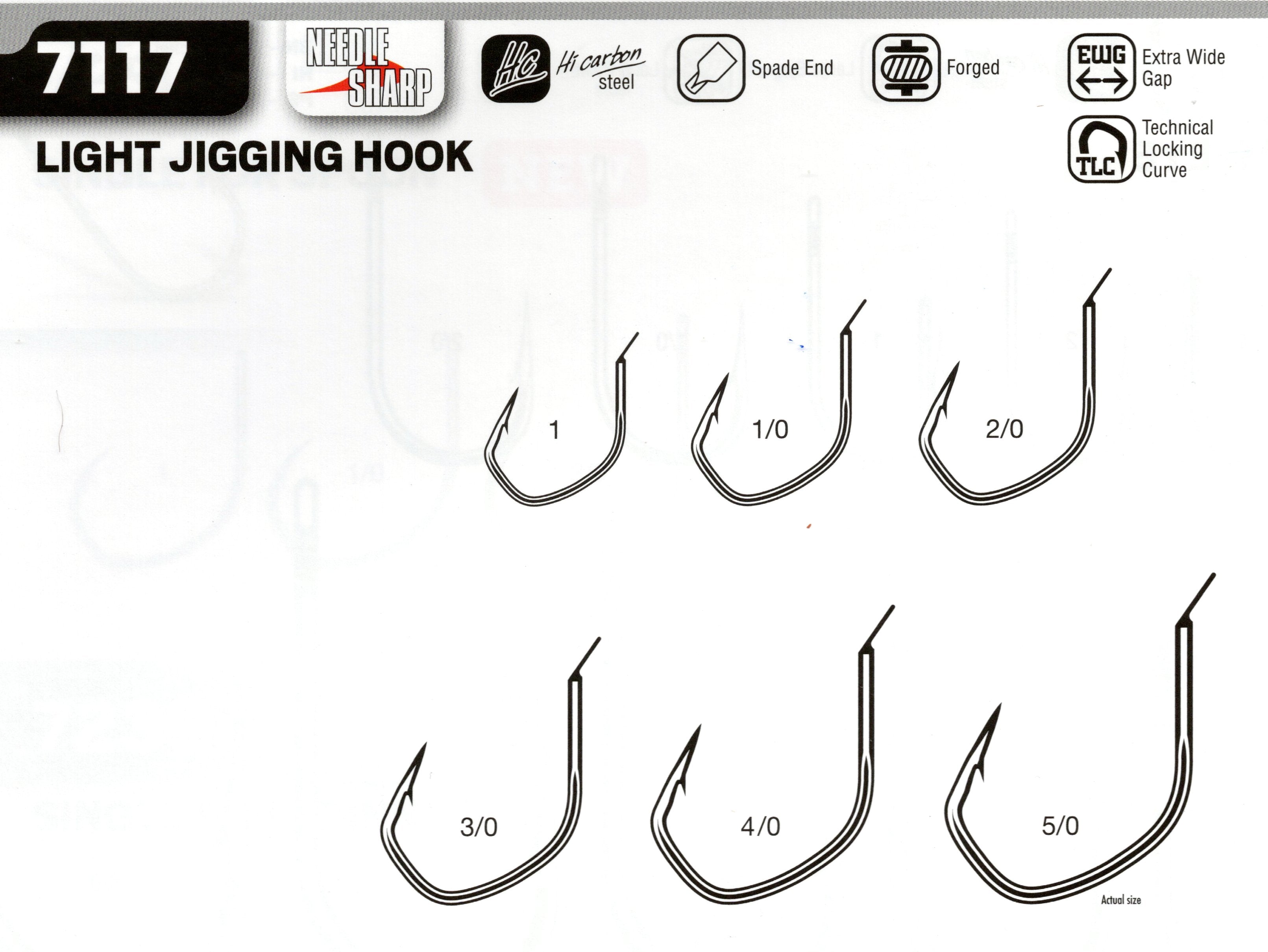 VMC 7117 Dual Assist Hook Medium Wire Spade Connection