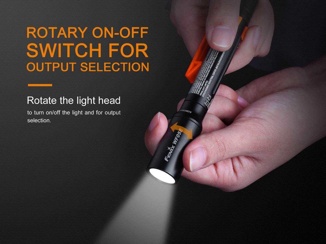 Palmarius Outdoors Fenix WF05E Intrinsically Safe Flashlight Work Flashlight