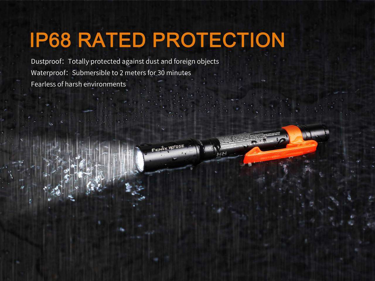 Palmarius Outdoors Fenix WF05E Intrinsically Safe Flashlight Work Flashlight