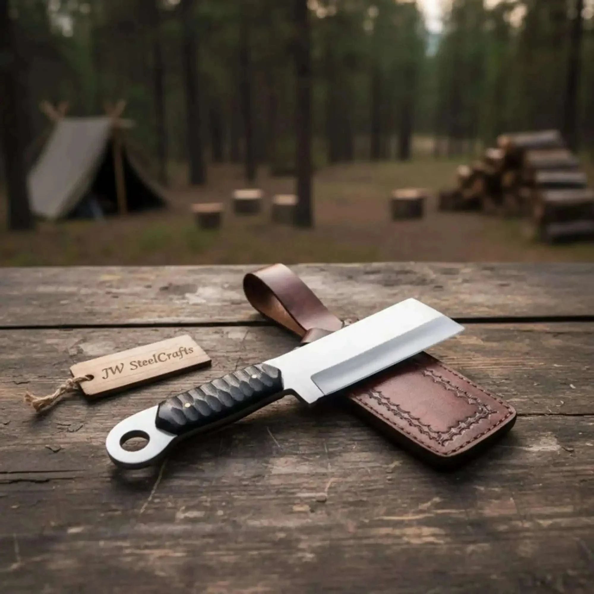 Palmarius Outdoors Custom hand Made D2 Steel Tanto knife MB-0094 Tanto Knife