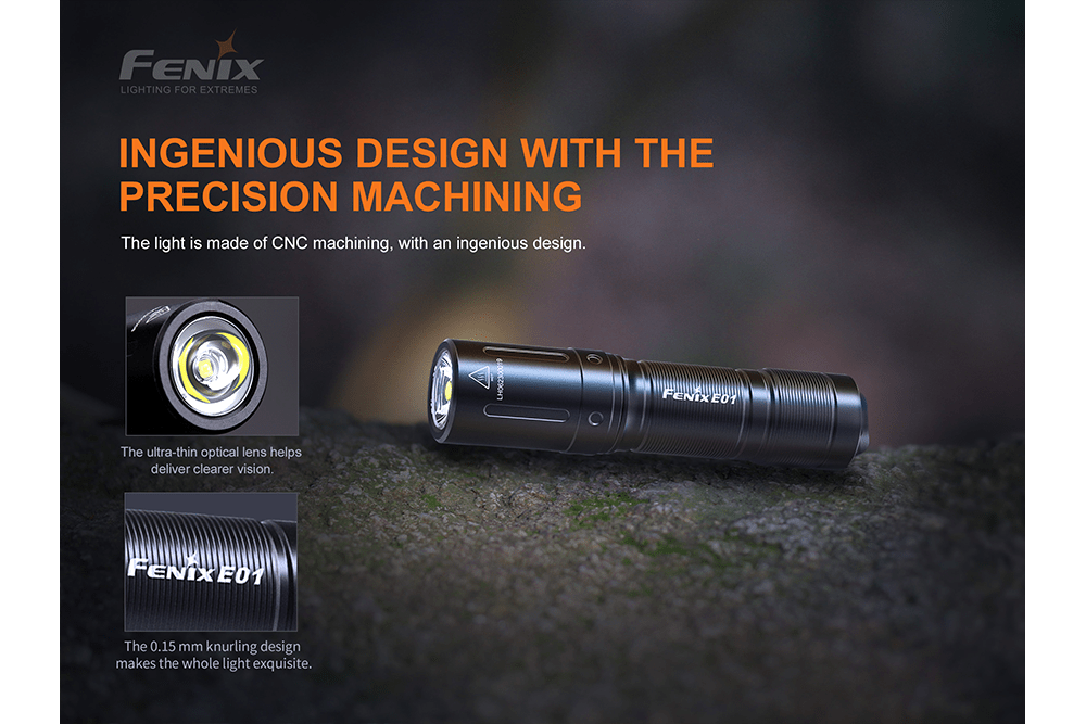 Fenix E01 V2.0 AAA LED Flashlight